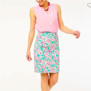 NEW J. Crew Factory Printed pencil skirt